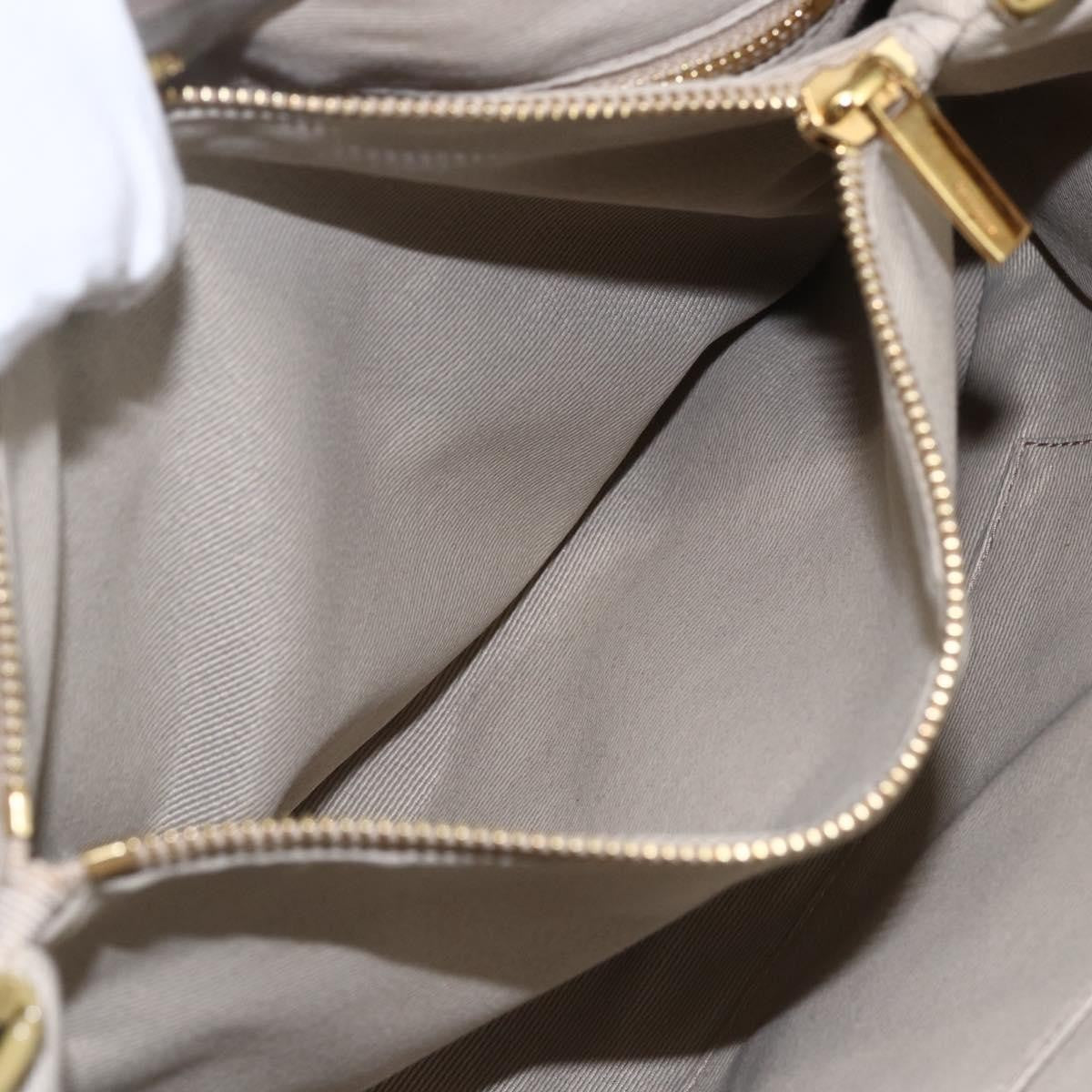 Salvatore Ferragamo Vala tote Leather, GRAY, LEATHER, Tote bag