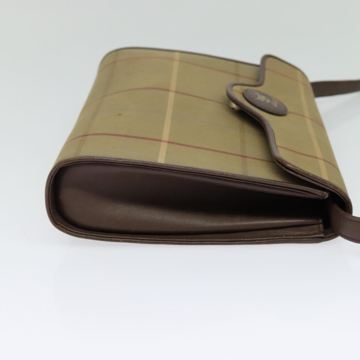 Burberry Nova check Shoulder bag Canvas, BEIGE, CANVAS, Shoulder bag
