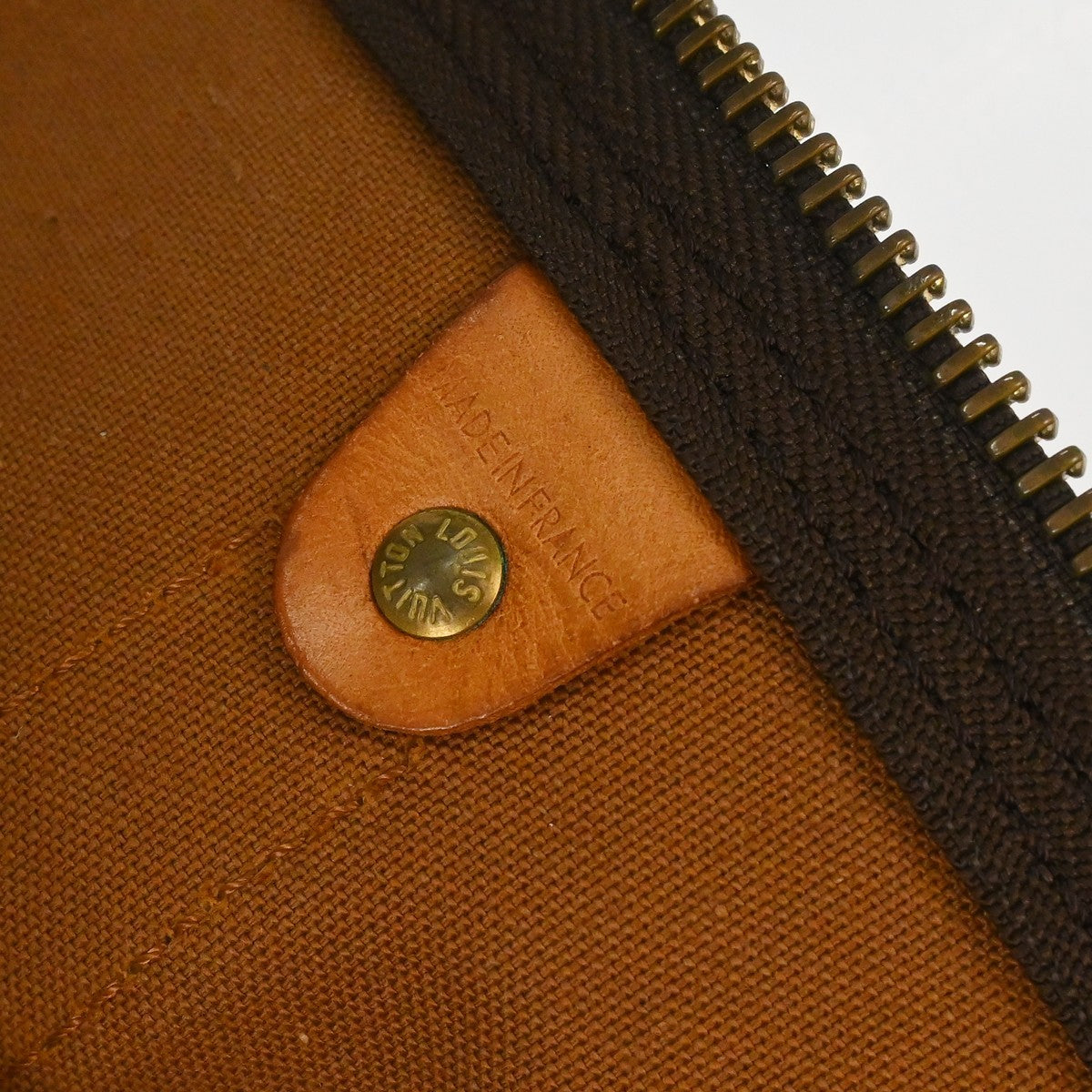 Louis Vuitton Keepall Bag Monogram Canvas, Brown, Canvas, Travel Bag