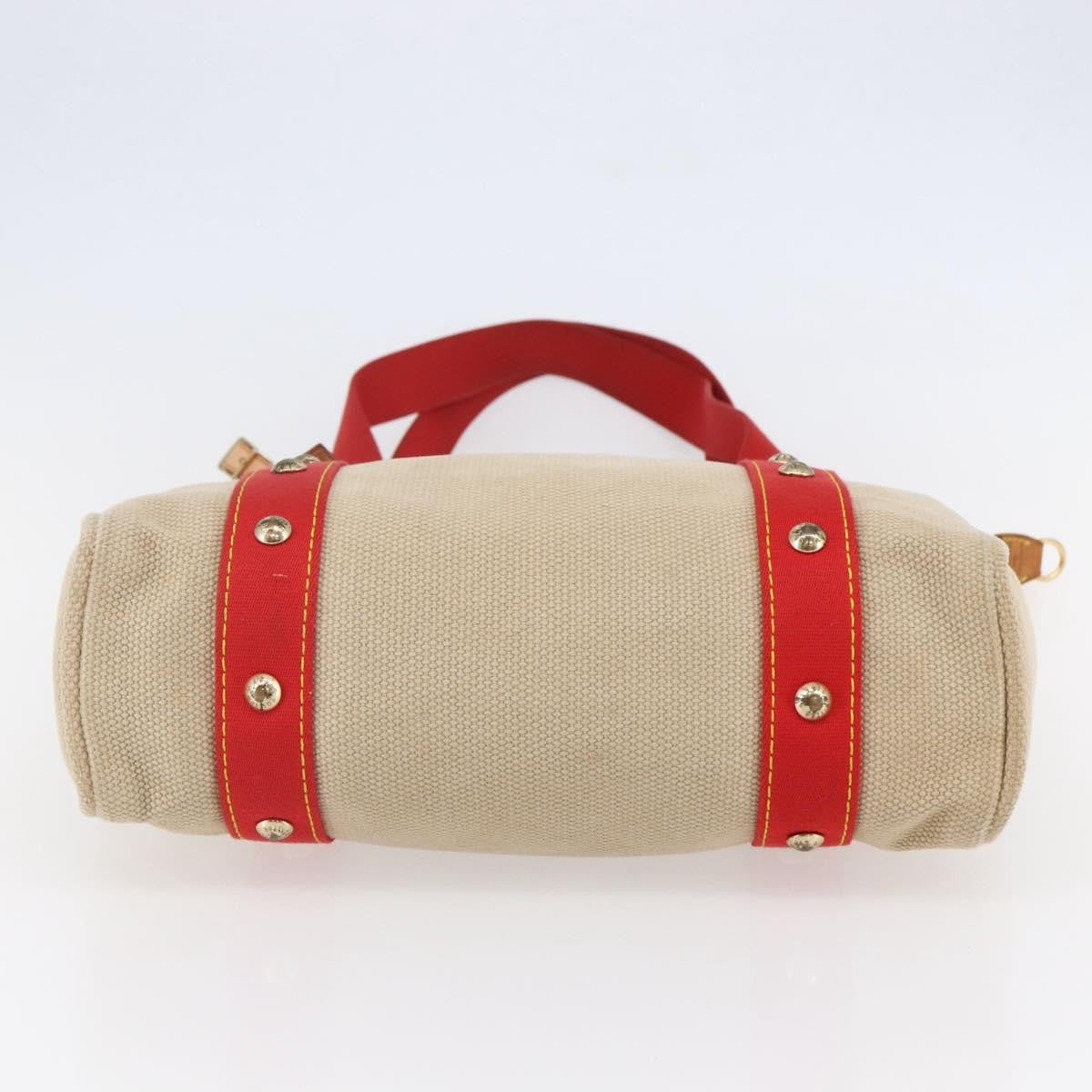 Louis Vuitton Antigua Tote Canvas, BEIGE, CANVAS, Tote bag