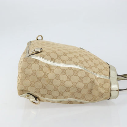 Gucci Abbey D-Ring Tote (Outlet) GG Coated Canvas, BEIGE, CANVAS, Tote bag