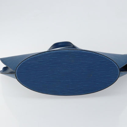 Louis Vuitton Saint Jacques Handbag Epi Leather, BLUE, LEATHER, Handbag