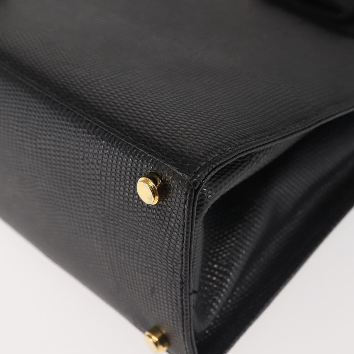 Salvatore Ferragamo Convertible Vara Bow Tote Leather, BLACK, LEATHER, Tote bag