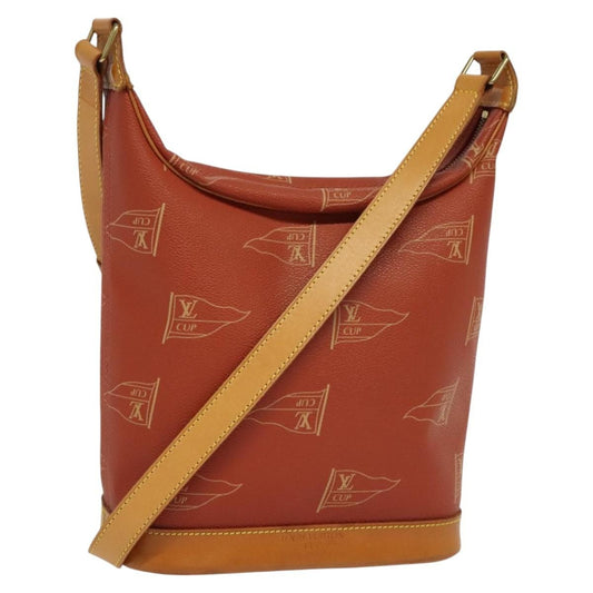 Louis Vuitton Cup le touquet shoulder bag Cup Canvas, RED, CANVAS, Shoulder bag