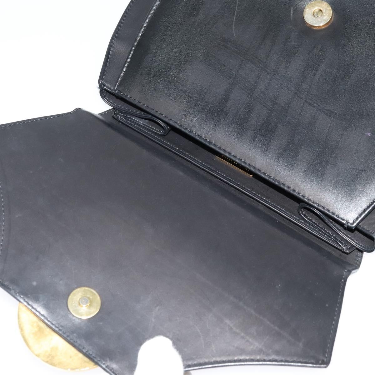 Bally Handbag Leather, BLACK, LEATHER, Handbag
