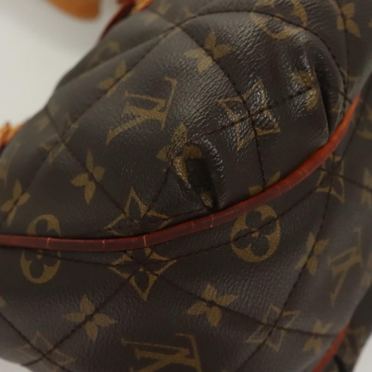 Louis Vuitton City Handbag Monogram Etoile, BROWN, CANVAS, Shoulder bag