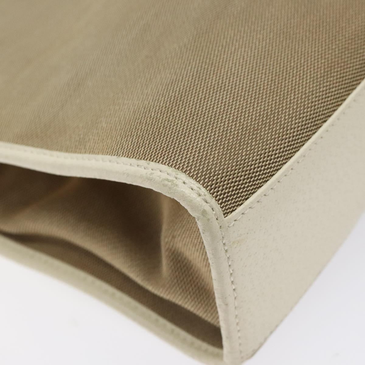 Gucci Vintage Jackie Handbag Canvas, BEIGE, CANVAS, Handbag