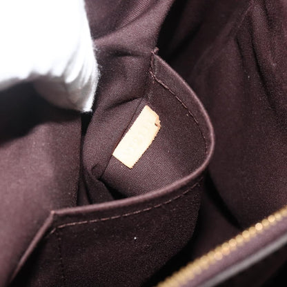 Louis Vuitton Melrose Avenue Handbag Monogram Vernis, Burgundy, Patent Leather, Handbag