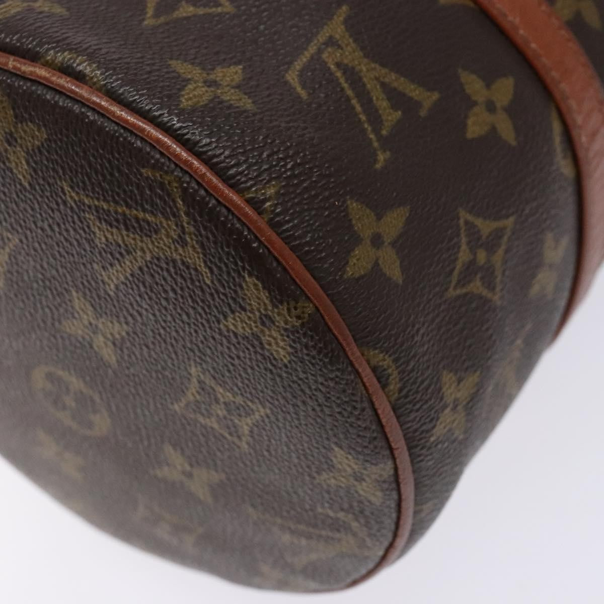 Louis Vuitton Papillon Handbag Monogram Canvas, BROWN, CANVAS, Handbag