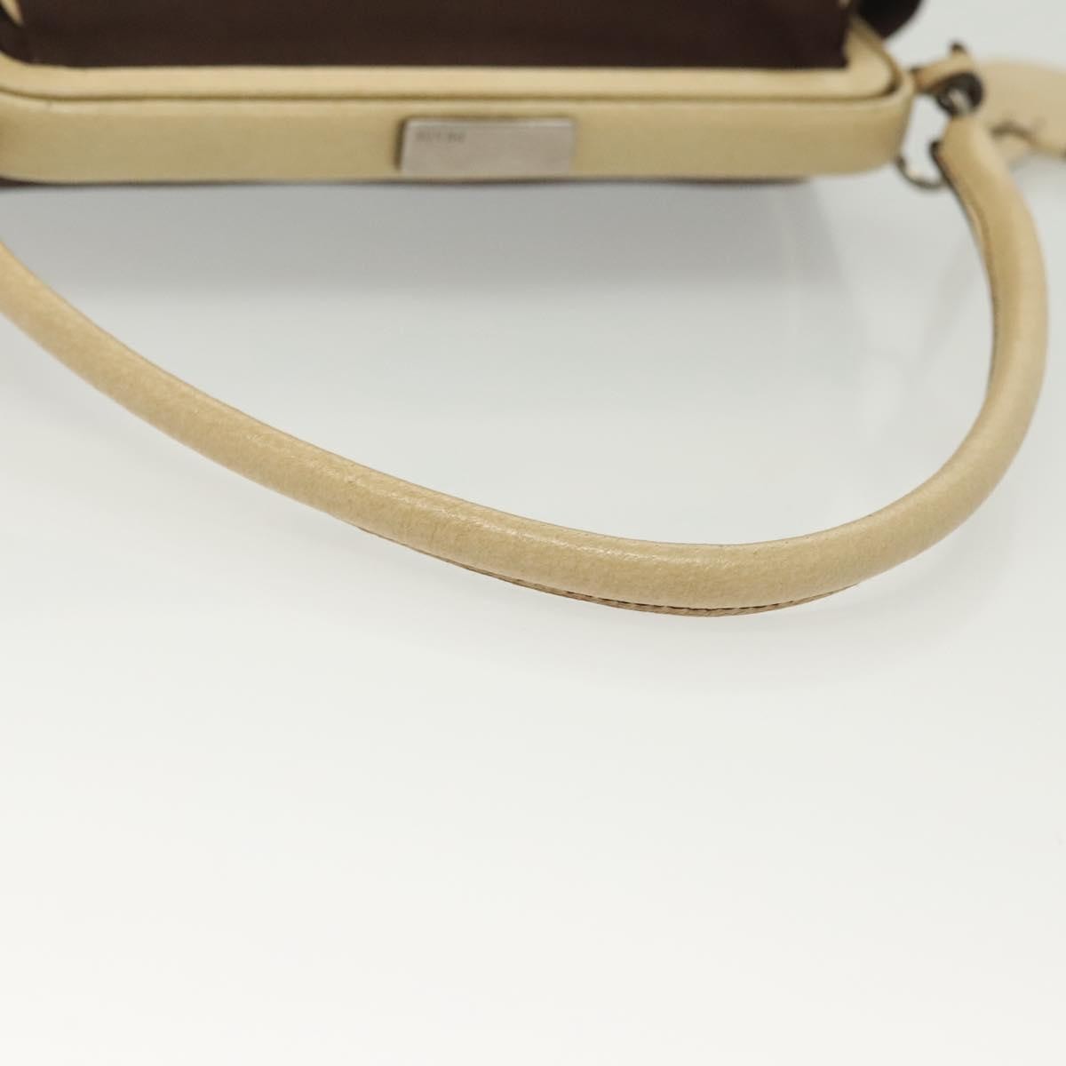 Prada Vintage Handbag Canvas, BEIGE, CANVAS, Handbag
