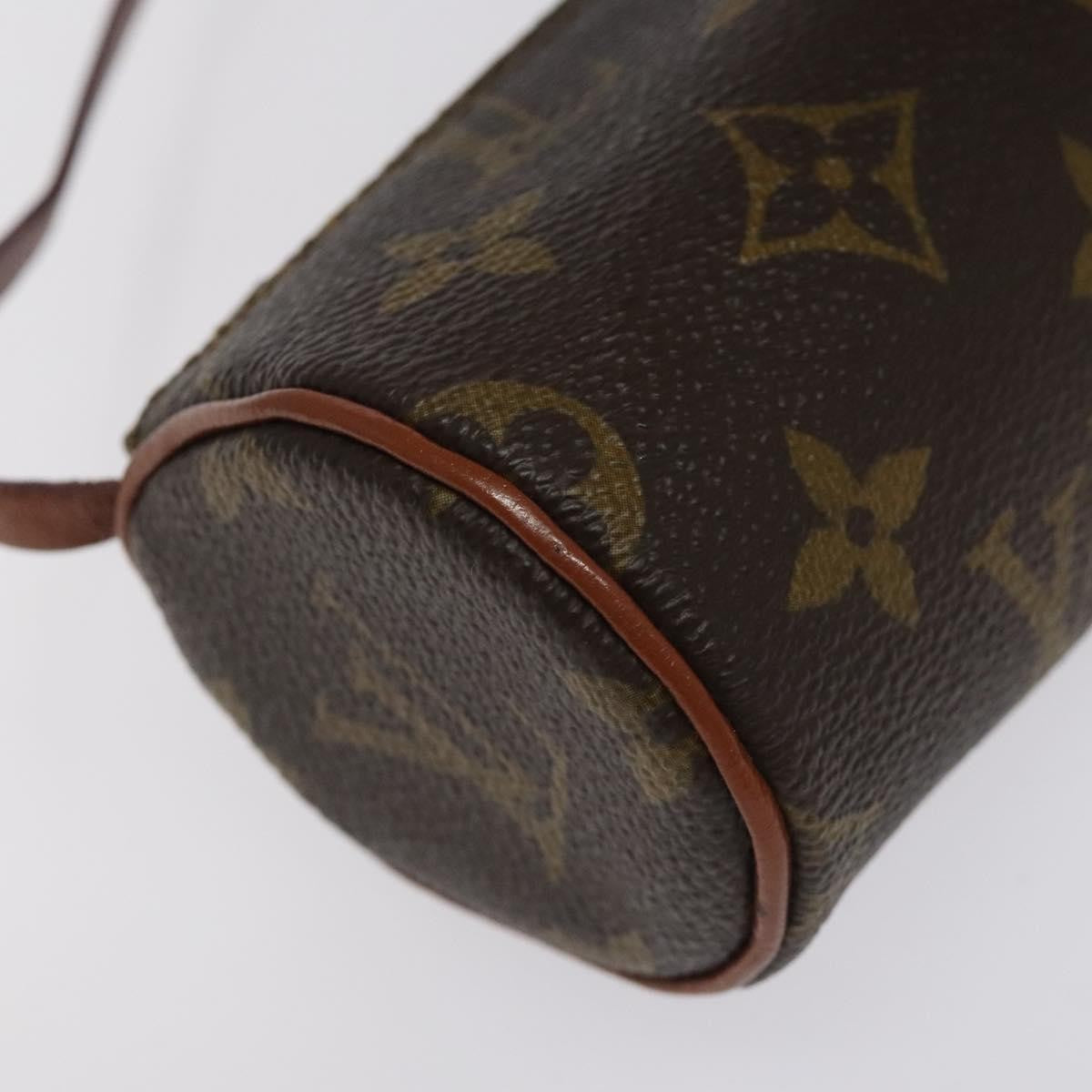 Louis Vuitton Papillon Pochette Monogram Canvas, BROWN, CANVAS, Handbag