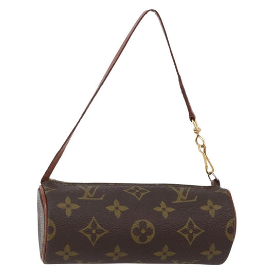 Louis Vuitton Papillon Pochette Monogram Canvas, BROWN, CANVAS, Handbag