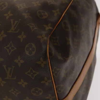 Louis Vuitton Keepall Bandouliere Bag Monogram Canvas, BROWN, CANVAS, Travel bag