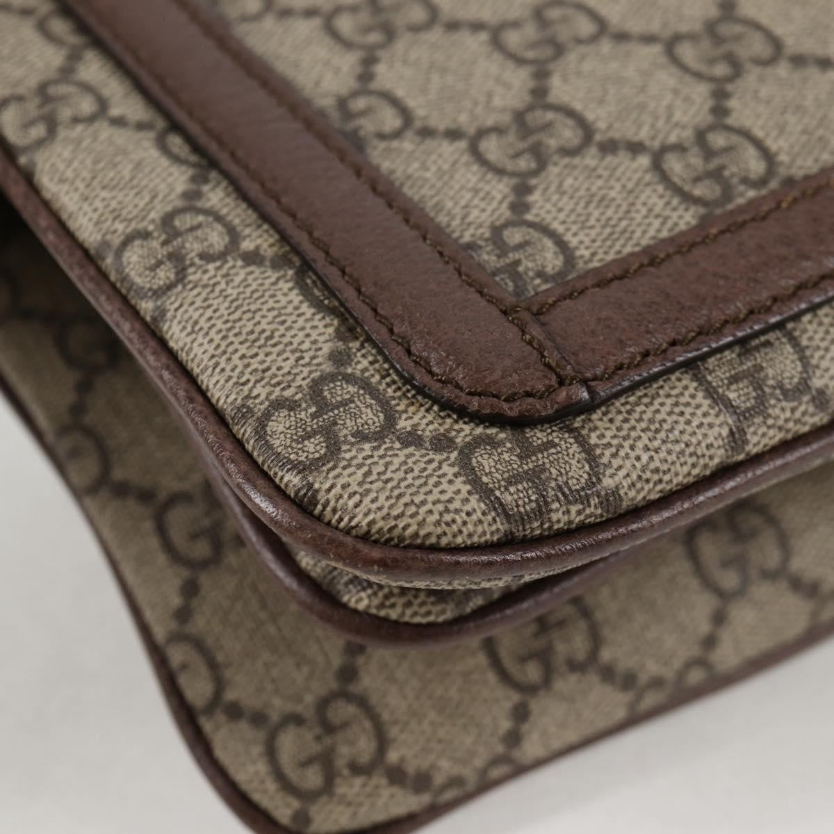 Gucci Ophidia Zip Shoulder Bag GG Coated Canvas, BEIGE, CANVAS, Shoulder bag