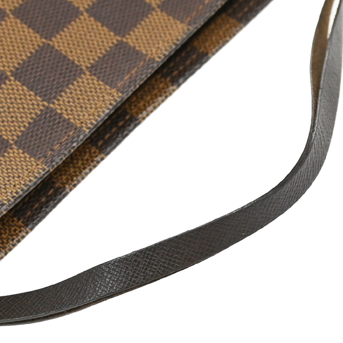 Louis Vuitton Trousse Make Up Bag Damier Canvas, BROWN, CANVAS, Clutche & pouche