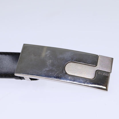 Gucci G Buckle Belt Leather, BLACK, LEATHER, Belts
