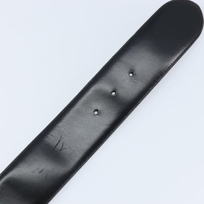 Cartier Trinity belt Leather, Black, Leather, Belt
