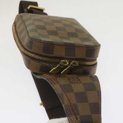 Louis Vuitton Geronimos Waist Bag Damier, BROWN, CANVAS, Shoulder bag