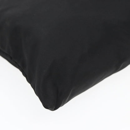 Prada Zip Top Messenger Bag Tessuto, BLACK, NYLON, Shoulder bag
