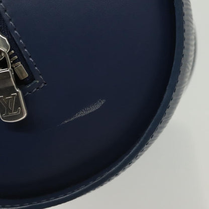 Louis Vuitton Soufflot Handbag Epi Leather, BLUE, LEATHER, Shoulder bag