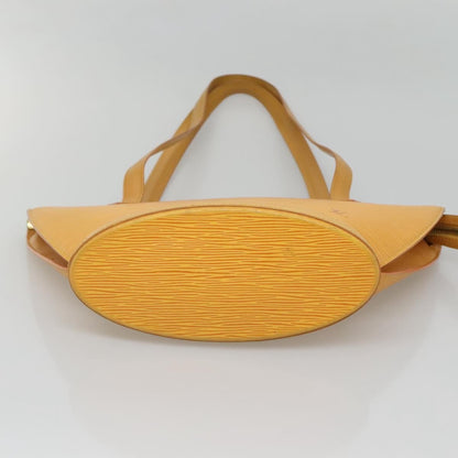 Louis Vuitton Saint Jacques Handbag Epi Leather, YELLOW, LEATHER, Handbag