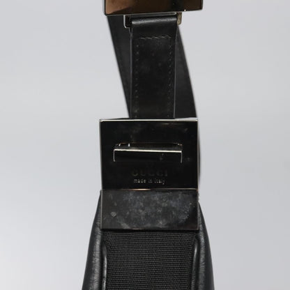 Gucci Attache Shoulder Bag Leather, BLACK, LEATHER, Shoulder bag