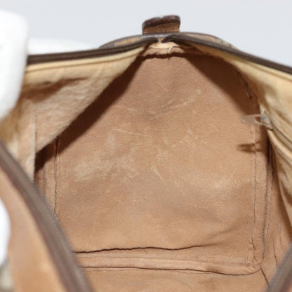 Gucci Vintage Web Sherry Line Handbag Micro GG Canvas, Beige, Canvas, Handbag