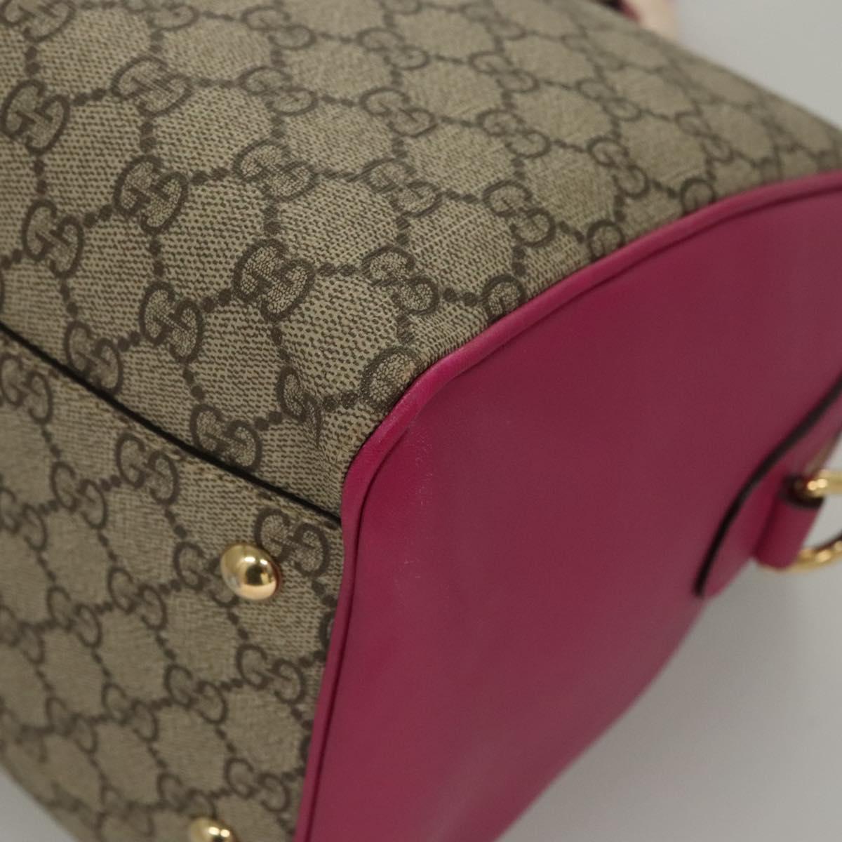 Gucci Convertible Boston Bag Embroidered GG Coated Canvas, BEIGE, CANVAS, Travel bag