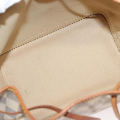 Louis Vuitton Noe Handbag Damier, WHITE, CANVAS, Handbag