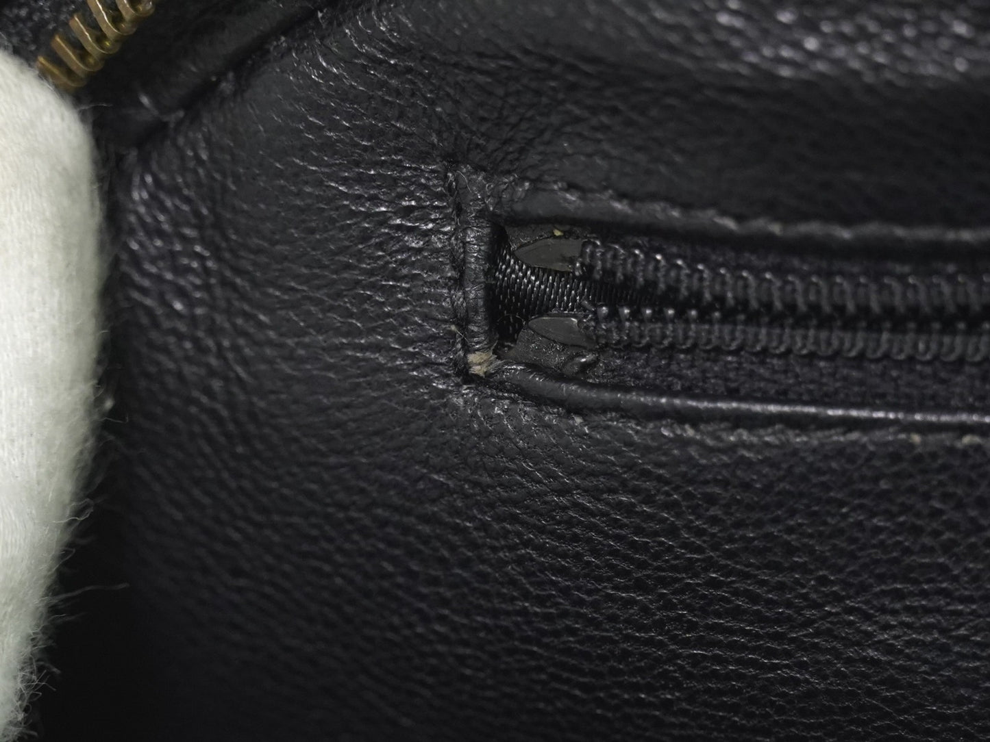 Chanel Vintage Diamond CC Tassel Clutch Quilted Lambskin, BLACK, LEATHER, Clutche & pouche