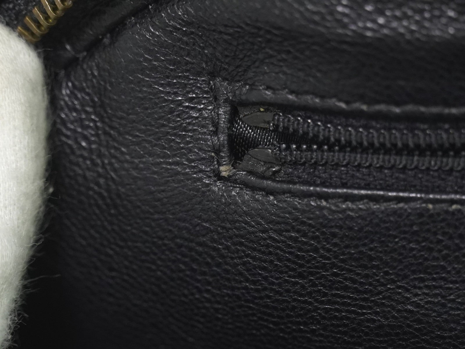 Chanel Vintage Diamond CC Tassel Clutch Quilted Lambskin, BLACK, LEATHER, Clutche & pouche