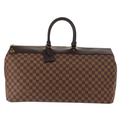 Louis Vuitton Greenwich Travel Bag Damier, BROWN, CANVAS, Travel bag