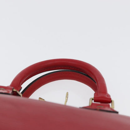 Louis Vuitton Alma Handbag Epi Leather, Red, Leather, Handbag