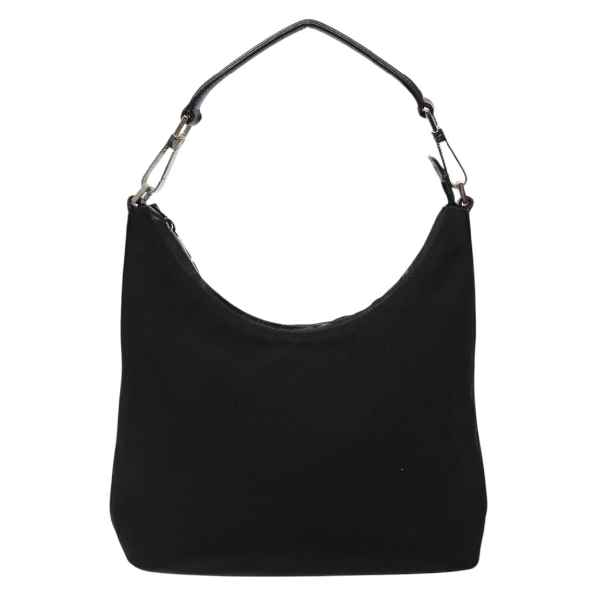 Gucci Zip Hobo Canvas, BLACK, CANVAS, Shoulder bag