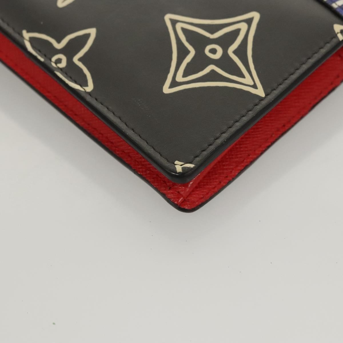 Louis Vuitton Porte Feuille Brother Patchwork, BLUE, CANVAS, Wallets