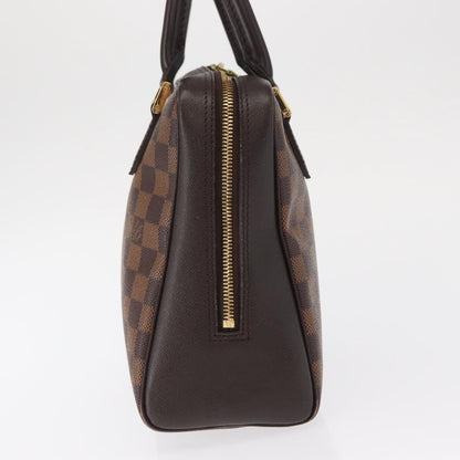 Louis Vuitton Brera Handbag Damier, BROWN, CANVAS, Handbag
