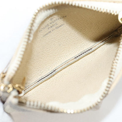 Louis Vuitton Pochette clés NM Canvas, WHITE, CANVAS, Wallets