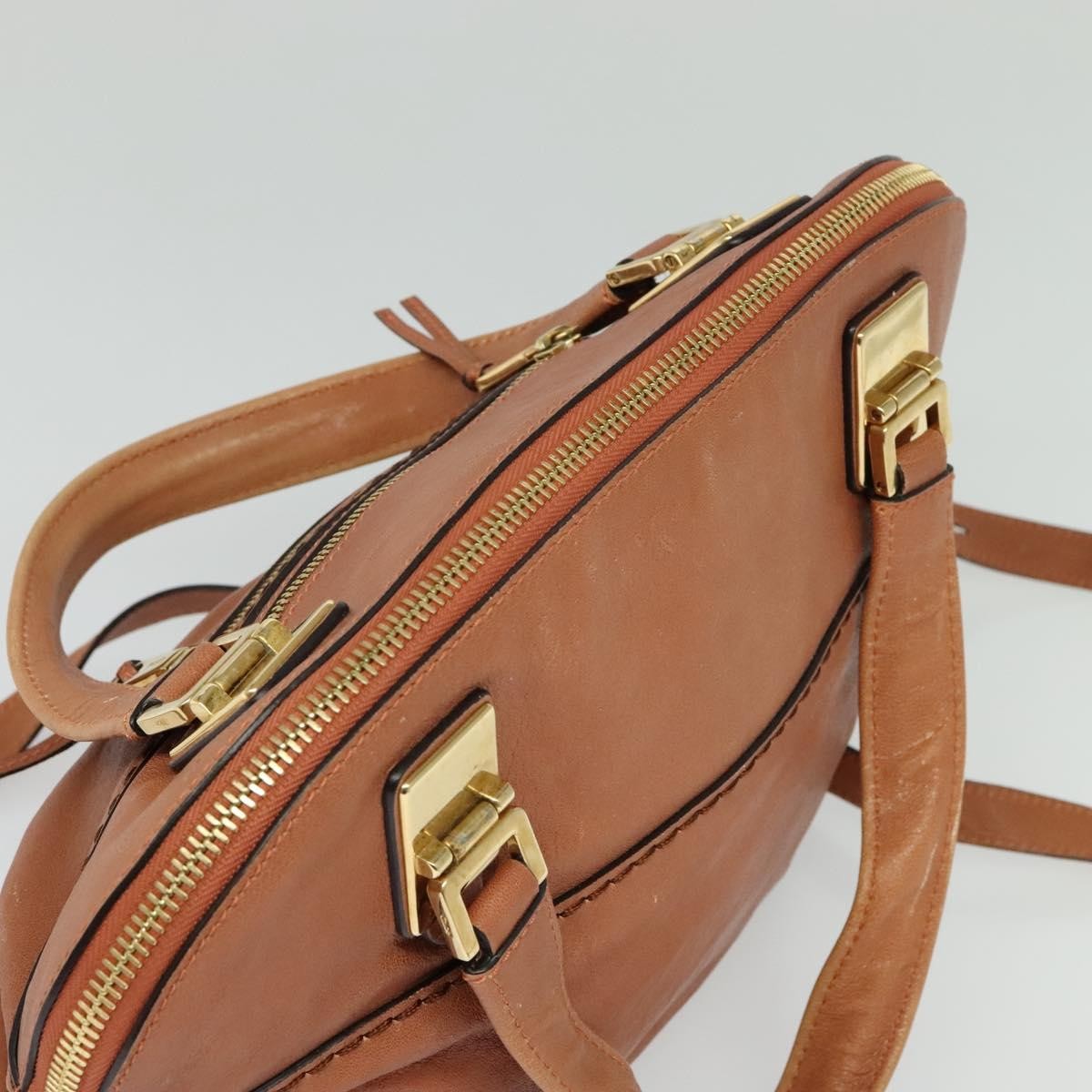 Chloe Angie Tote Leather, PINK, LEATHER, Tote bag
