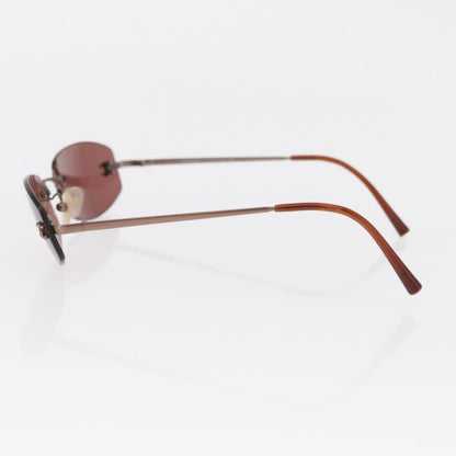 Chanel Logo CC Sunglasses Metal, BROWN, METAL, Sunglasse