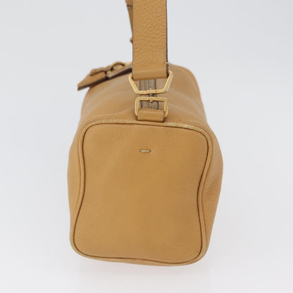 Prada Vintage Shoulder Bag Leather, BROWN, LEATHER, Shoulder bag