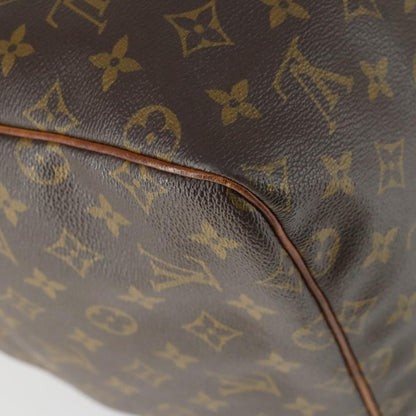 Louis Vuitton Keepall Bag Monogram Canvas, BROWN, CANVAS, Travel bag
