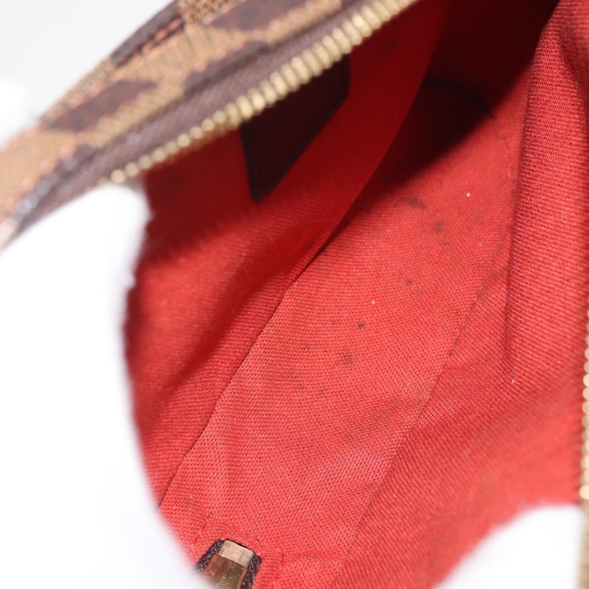 Louis Vuitton Geronimos Waist Bag Damier, BROWN, CANVAS, Shoulder bag