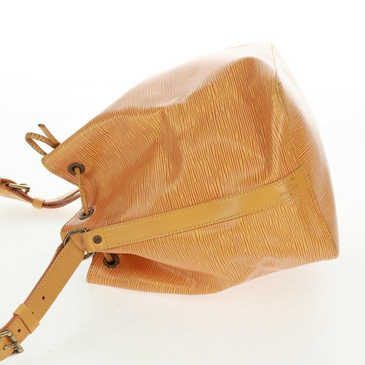 Louis Vuitton Petit Noe Handbag Epi Leather, YELLOW, LEATHER, Shoulder bag