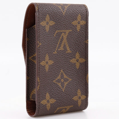 Louis Vuitton Etui Cigarette Case Monogram canvas, BROWN, CANVAS, Toiletry Case