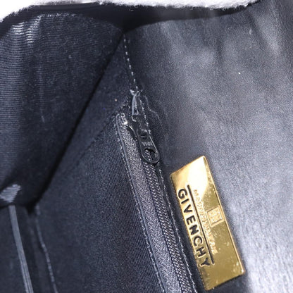 Givenchy Vintage Handbag Leather, BLACK, LEATHER, Handbag