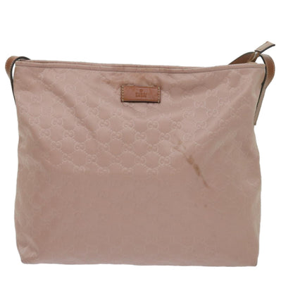 Gucci GG Canvas Bag Canvas, Pink, Canvas, Shoulder Bag