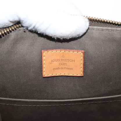 Louis Vuitton Bellevue Handbag Monogram Vernis, BROWN, PATENT_LEATHER, Tote bag