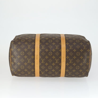 Louis Vuitton Sac Souple Handbag Monogram Canvas, BROWN, CANVAS, Travel bag