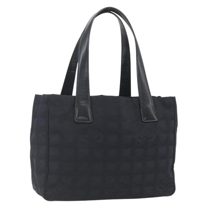 Chanel Travel Line Tote Nylon, BLACK, NYLON, Tote bag