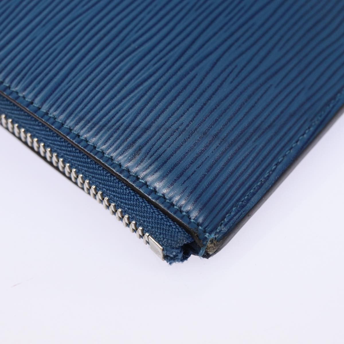 Louis Vuitton Pochette Jour Epi Leather, BLUE, LEATHER, Clutche & pouche